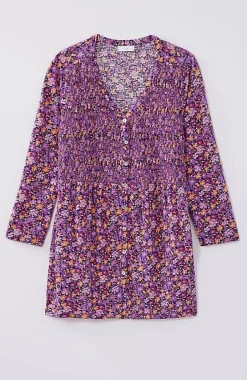J.Jill Smocked-Bodice Tunic | Jjill-Women Tops & Tees