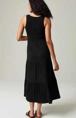 J.Jill Smocked Tiered Midi Dress | Jjill-Women Dresses