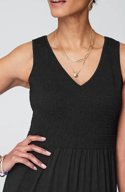 J.Jill Smocked Tiered Midi Dress | Jjill-Women Dresses