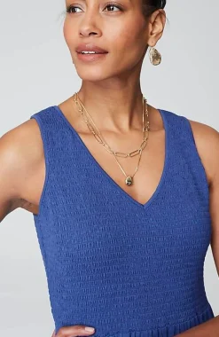 J.Jill Smocked Tiered Midi Dress | Jjill-Women Dresses