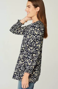 J.Jill Smocked Tunic | Jjill-Women Tops & Tees