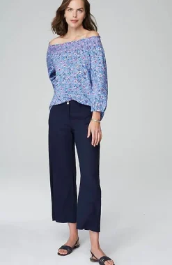 J.Jill Smocked Two-Way A-Line Top | Jjill-Women Shirts & Blouses
