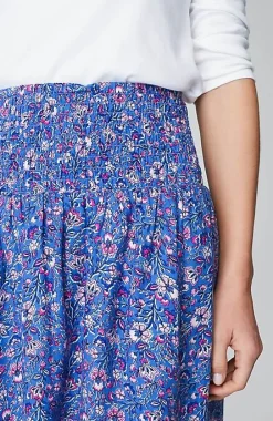 J.Jill Smocked-Waist Layered Skirt | Jjill-Women Skirts