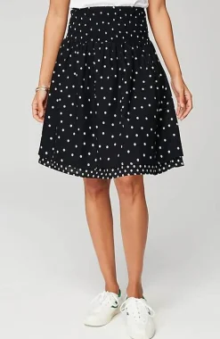 J.Jill Smocked-Waist Layered Skirt | Jjill-Women Skirts