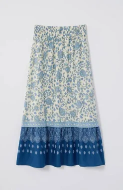 J.Jill Smocked-Waist Tiered Maxi Skirt | Jjill-Women Skirts
