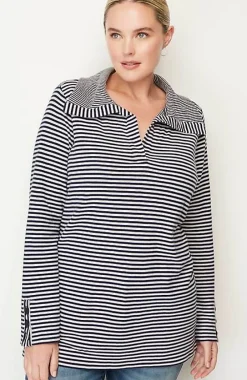 J.Jill Soft-Knit Collared Tunic | Jjill-Women Tops & Tees