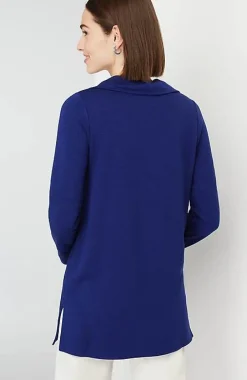 J.Jill Soft-Knit Collared Tunic | Jjill-Women Tops & Tees