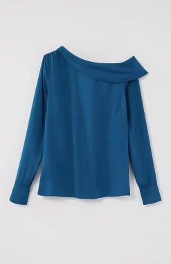 J.Jill Soft Luxe One-Shoulder Top | Jjill-Women Shirts & Blouses