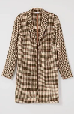 J.Jill Sonoma Houndstooth Duster | Jjill-Women Jackets & Coats
