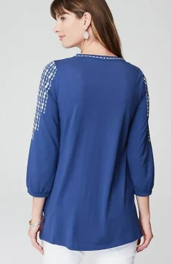 J.Jill Soutache Embroidered Tunic | Jjill-Women Tops & Tees