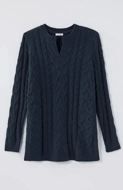 J.Jill Split-Neck Chenille Tunic | Jjill-Women Tunics