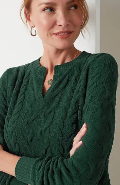 J.Jill Split-Neck Chenille Tunic | Jjill-Women Tunics
