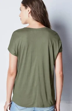 J.Jill Split-Neckline A-Line Top | Jjill-Women Tops & Tees
