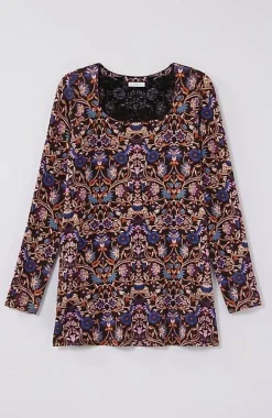 J.Jill Square-Neck Tunic | Jjill-Women Tops & Tees