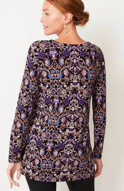 J.Jill Square-Neck Tunic | Jjill-Women Tops & Tees