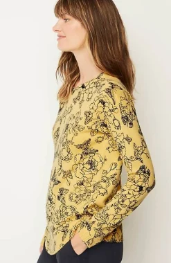 J.Jill Stenciled Garden Pullover Sweater | Jjill-Women Sweaters