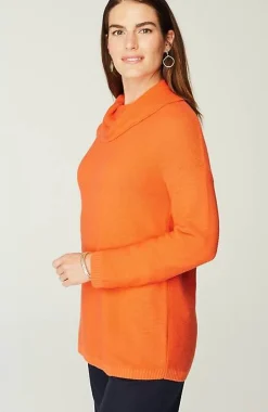 J.Jill Textured Cowl-Neck Sweater | Jjill-Women Sweaters