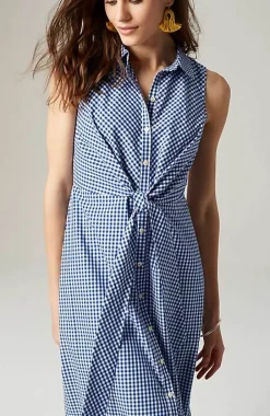 J.Jill Tie-Front Shirtdress | Jjill-Women Dresses