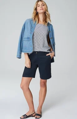 J.Jill Trapunto-Stitched Chino Shorts | Jjill-Women Shorts