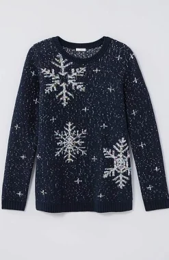 J.Jill Tweeded Snowflake Sweater | Jjill-Women Sweaters