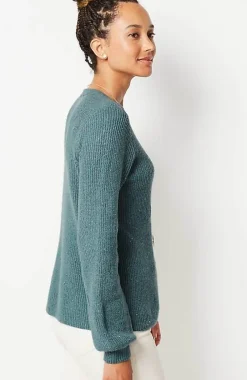 J.Jill Tweed V-Neck Sweater | Jjill-Women Sweaters