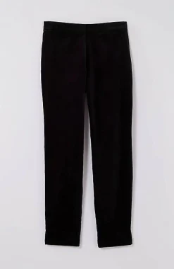 J.Jill Velveteen Stretch Slim-Leg Pants | Jjill-Women Pants & Jeans