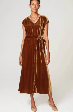 J.Jill Velvet Maxi Dress | Jjill-Women Dresses