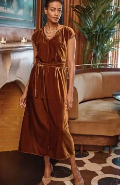 J.Jill Velvet Maxi Dress | Jjill-Women Dresses
