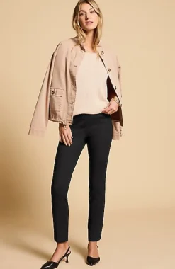 J.Jill Versatile Cotton-Stretch Slim-Leg Pants | Jjill-Women Pants & Jeans