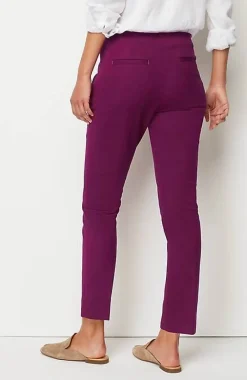 J.Jill Versatile Cotton-Stretch Slim-Leg Pants | Jjill-Women Pants & Jeans