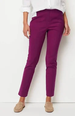 J.Jill Versatile Cotton-Stretch Slim-Leg Pants | Jjill-Women Pants & Jeans