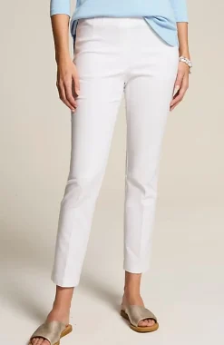 J.Jill Versatile Cotton-Stretch Slim-Leg Pants | Jjill-Women Pants & Jeans