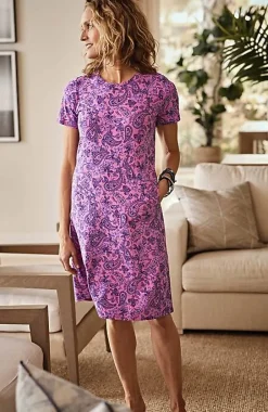 J.Jill Wearever A-Line T-Shirt Dress | Jjill-Women Dresses