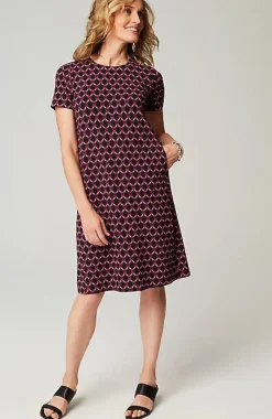 J.Jill Wearever A-Line T-Shirt Dress | Jjill-Women Dresses