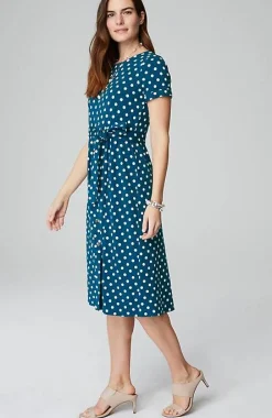 J.Jill Wearever Belted Midi Dress | Jjill-Women Dresses