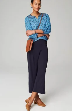 J.Jill Wearever Border-Yoke Top | Jjill-Women Tops & Tees