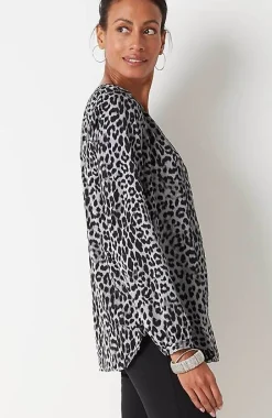 J.Jill Wearever Button-Front Blouse | Jjill-Women Shirts & Blouses