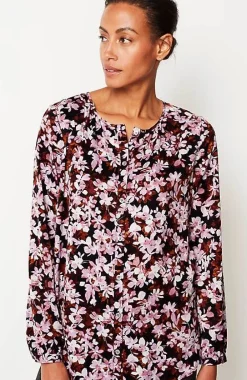 J.Jill Wearever Button-Front Blouse | Jjill-Women Shirts & Blouses