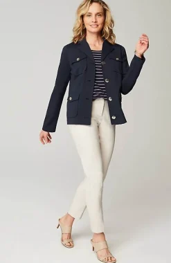 J.Jill Wearever Button-Front Jacket | Jjill-Women Jackets & Coats