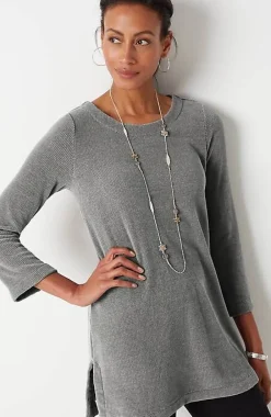 J.Jill Wearever Chenille Knit A-Line Tunic | Jjill-Women Tops & Tees