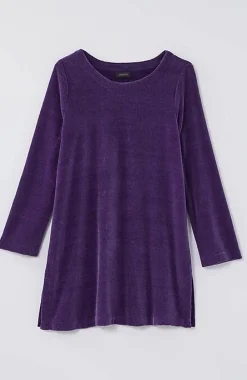 J.Jill Wearever Chenille Knit A-Line Tunic | Jjill-Women Tops & Tees