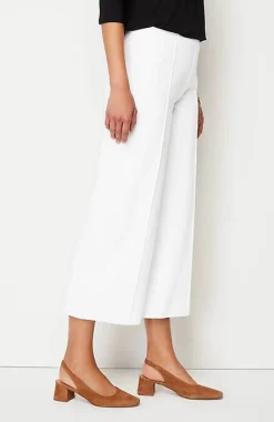 J.Jill Wearever Double-Face Jersey Pintucked Crops | Jjill-Women Pants & Jeans