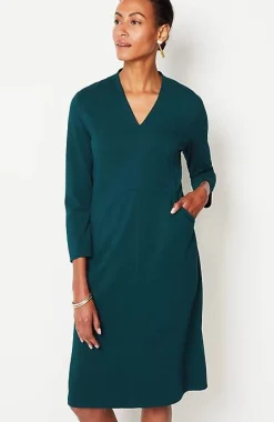 J.Jill Wearever Double-Face Jersey Sheath Dress | Jjill-Women Dresses