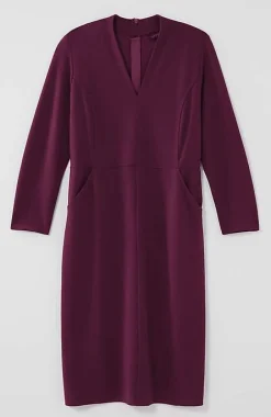 J.Jill Wearever Double-Face Jersey Sheath Dress | Jjill-Women Dresses