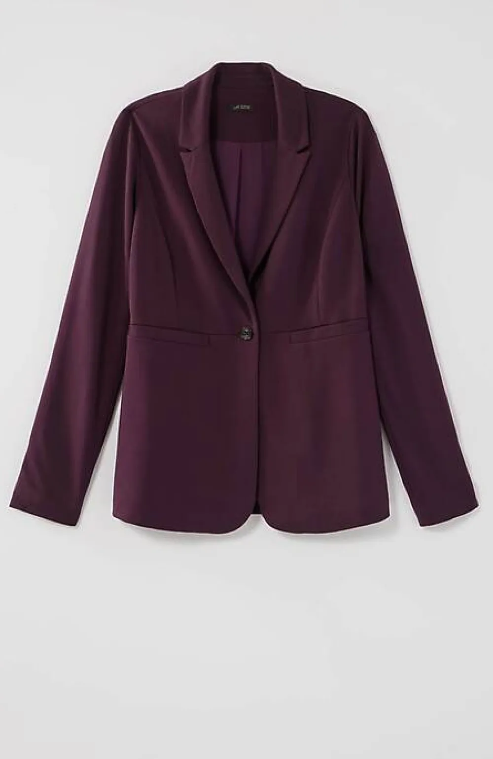 J.Jill Wearever Double-Face Jersey Tailored Blazer | Jjill-Women Jackets & Coats