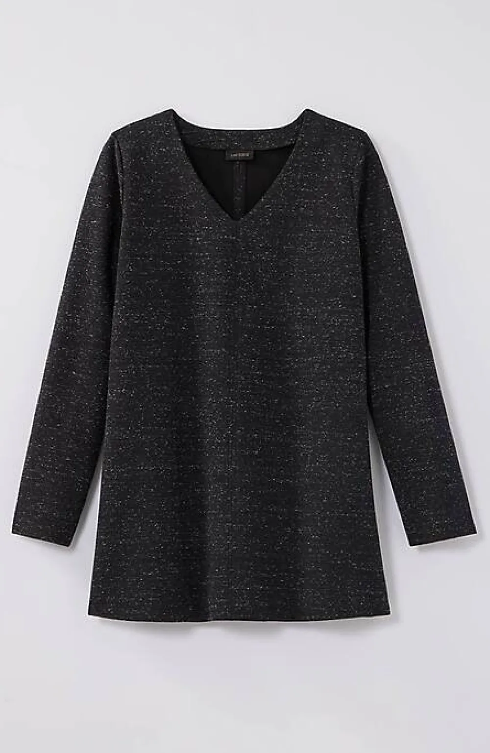 J.Jill Wearever Double-Face Jersey V-Neck Tunic | Jjill-Women Tops & Tees