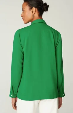 J.Jill Wearever Easy-Care A-Line Button-Front Shirt | Jjill-Women Shirts & Blouses