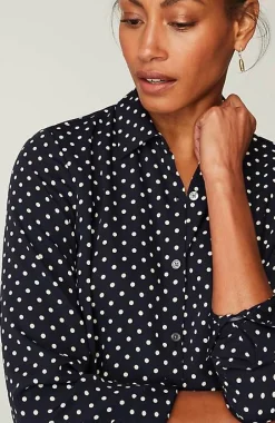 J.Jill Wearever Easy-Care A-Line Button-Front Shirt | Jjill-Women Shirts & Blouses
