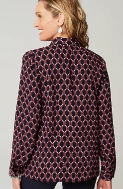 J.Jill Wearever Easy-Care A-Line Button-Front Shirt | Jjill-Women Shirts & Blouses