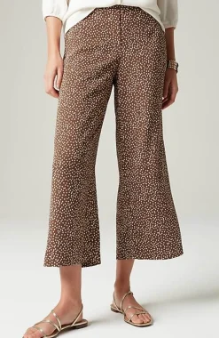 J.Jill Wearever Easy-Care Woven Wide-Leg Crops | Jjill-Women Pants & Jeans